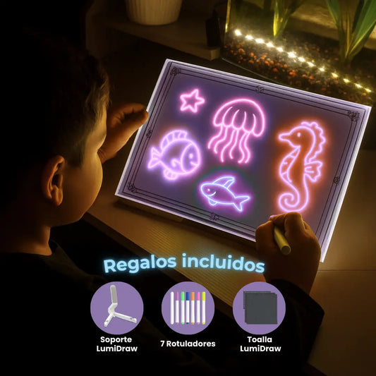 LumiDraw™ Pizarra Led Mágica